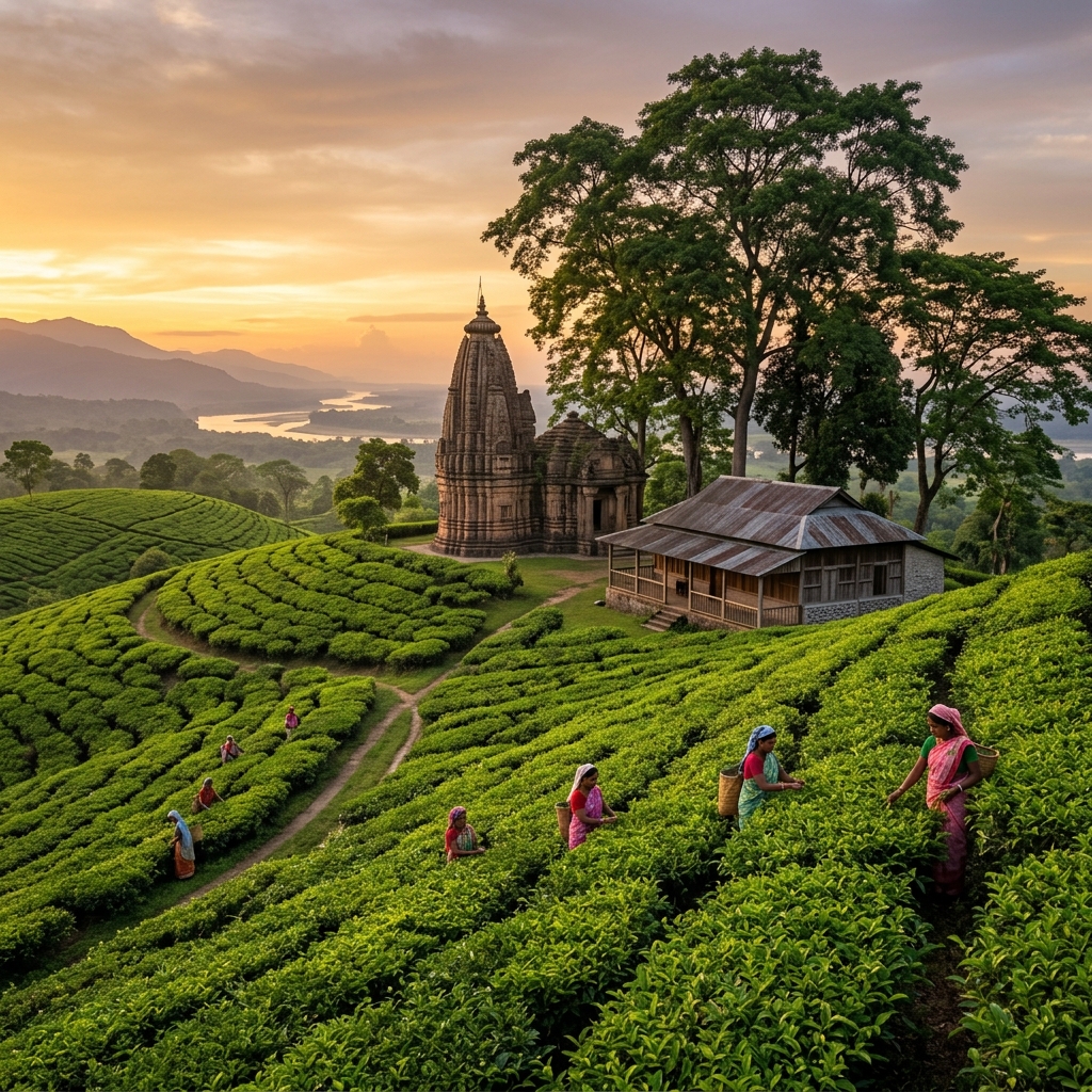 Assam Tea Garden